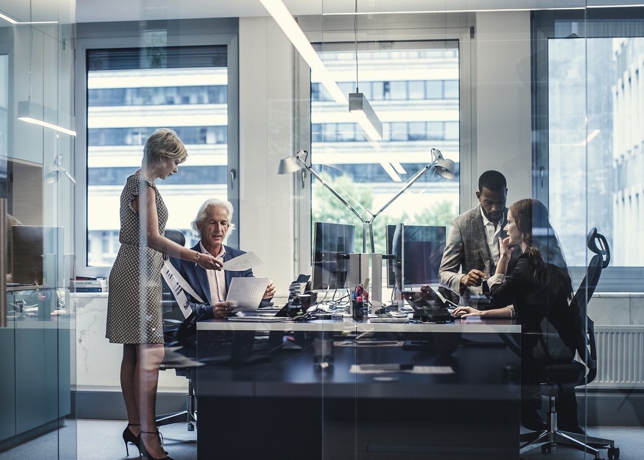 Business People Working in the Office